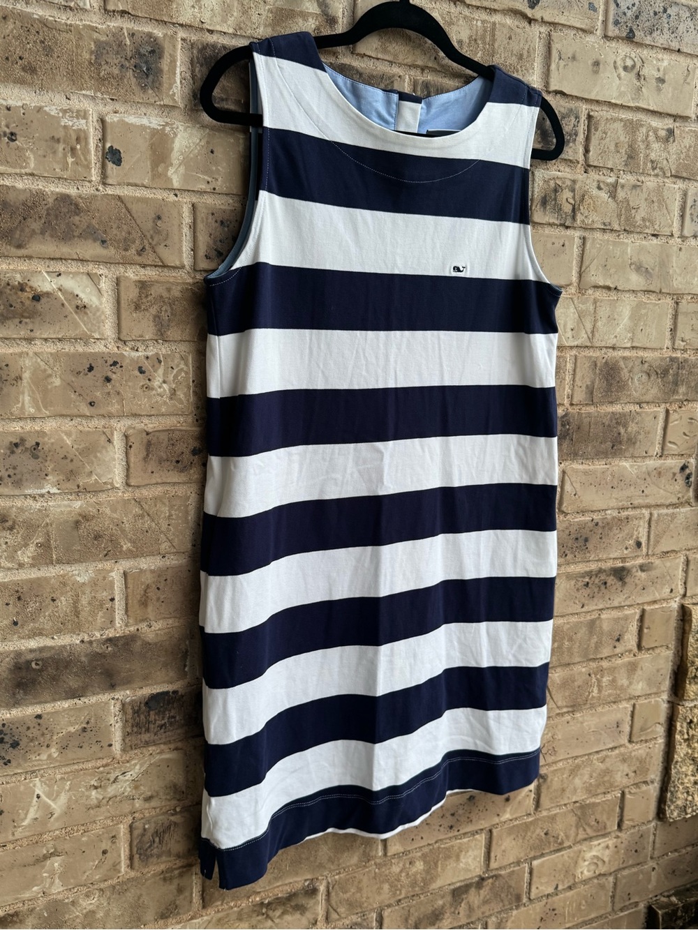 vineyard vines for Target Women's Striped Sleeveless Crewneck Knit Dress Large - Picture 4 of 10